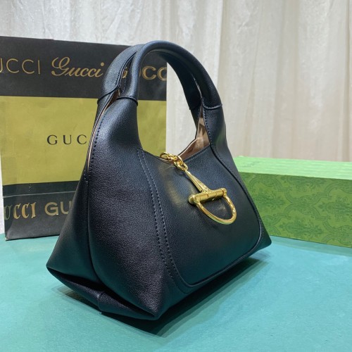 Gucci Womens Bags Shoulder Messenger Bag Luxury Brand 837467 AAEAO 1000 Gucci Softbit medium top handle bag in black leather with Original Box whatsapp 【+1-3239614486】