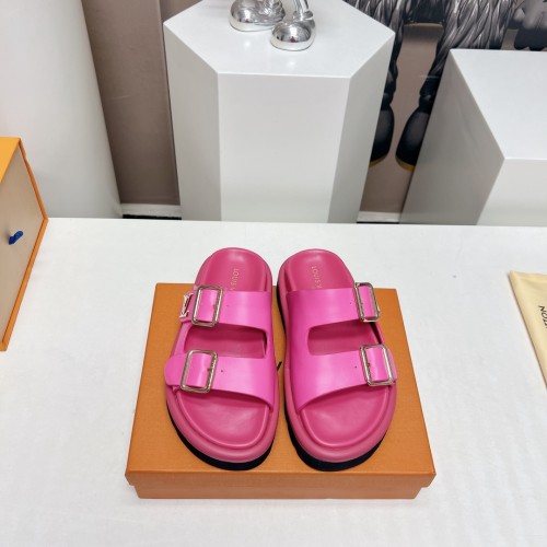 Louis Vuitton Womens Mens Shoes Sandals Slippers Luxury Brand LV Flat Comfort Mule with Original Box Whatsapp 【+1-3239614486】