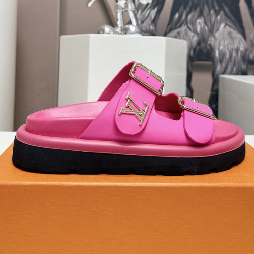 Louis Vuitton Womens Mens Shoes Sandals Slippers Luxury Brand LV Flat Comfort Mule with Original Box Whatsapp 【+1-3239614486】