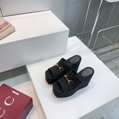 Gucci Womens Shoes Double G Espadrilles Luxury Brand WOMEN'S INTERLOCKING G SANDAL 11cm Heel With Original Box Whatsapp【+1-3239614486】