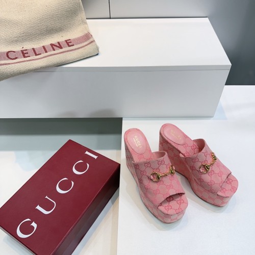 Gucci Womens Shoes Double G Espadrilles Luxury Brand WOMEN'S INTERLOCKING G SANDAL 11cm Heel With Original Box Whatsapp【+1-3239614486】