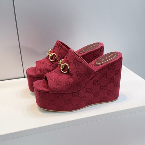 Gucci Womens Shoes Double G Espadrilles Luxury Brand WOMEN'S INTERLOCKING G SANDAL 11cm Heel With Original Box Whatsapp【+1-3239614486】