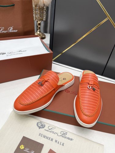Loro Piana Womens Shoes Loafers Casual Design Luxury Brand Fashion Shoes for Women with Original Box Whatsapp【+1-3239614486】