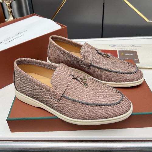 Loro Piana Womens Shoes Loafers Casual Design Luxury Brand Fashion Shoes for Women with Original Box Whatsapp【+1-3239614486】