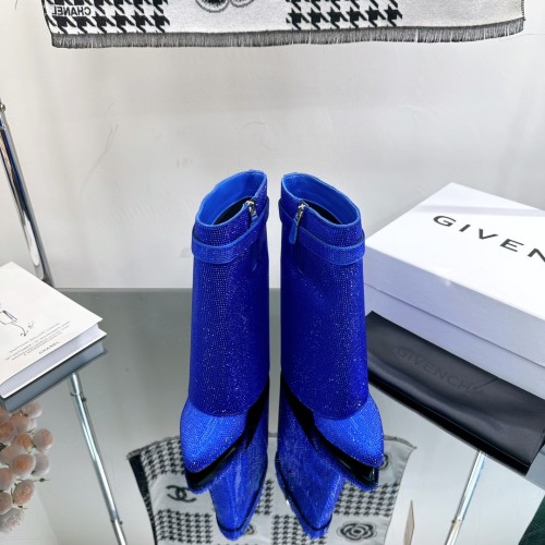 Givenchy Womens Shoes Boots Fashion Type Luxury Brand GIVENCHY BOOTS IN LEATHER with Original Box