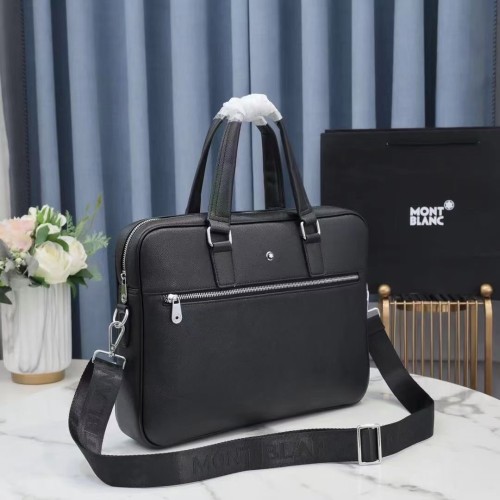 Montblanc Mens Leather Bags Briefcase Handbags Luxury Brand Design Fashion Type with Original Box whatsapp 【+1-3239614486】