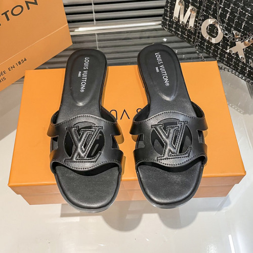 Louis Vuitton Womens Shoes Sandals Slippers Luxury Brand 1AGYLP LV Isola Flat Mule with Original Box Whatsapp 【+1-3239614486】