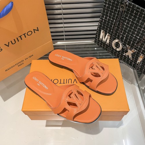 Louis Vuitton Womens Shoes Sandals Slippers Luxury Brand 1AGYLP LV Isola Flat Mule with Original Box Whatsapp 【+1-3239614486】