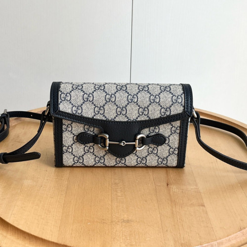 Gucci Womens Bags Luxury Brand Gucci Horsebit 1955 mini bag with Original Box 699296 UULBG 9683