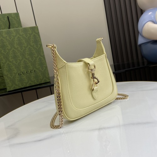 Gucci Womens Bags Shoulder Bag Design Luxury Brand Gucci Jackie Notte mini bag in leather 782889 0P50G 9540 with Original Box whatsapp 【+1-3239614486】