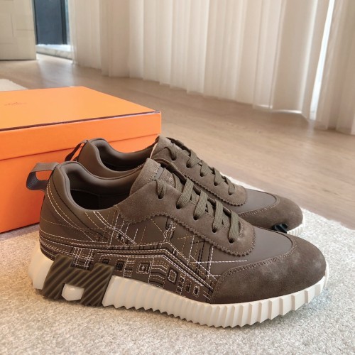 Hermes Womens Mens Unisex Casual Shoes Fashion Sneakers Luxury Brand with Original Box Whatsapp【+1-3239614486】