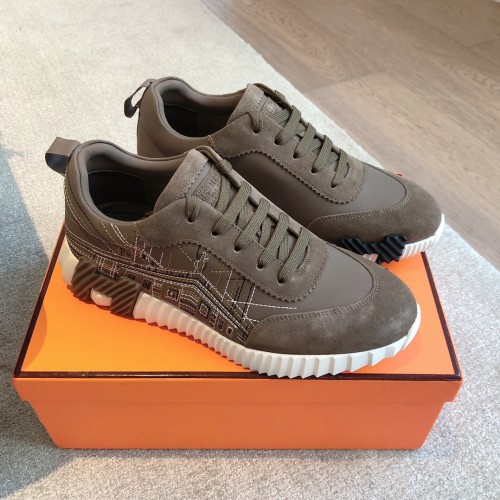 Hermes Womens Mens Unisex Casual Shoes Fashion Sneakers Luxury Brand with Original Box Whatsapp【+1-3239614486】
