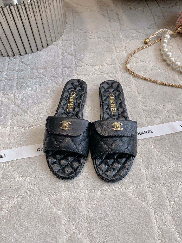 Chanel Women Shoes Fashion Summer Sandals Slippers Luxury Brand with Original Box Whatsapp 【+1-3239614486】