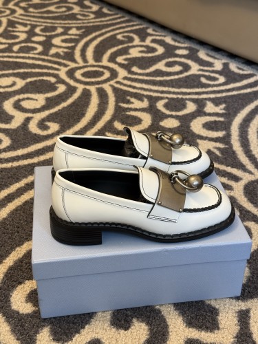 Prada Womens Shoes Casual Luxury Brand Fashion Loafers for Women with Original Box Whatsapp【+1-3239614486】