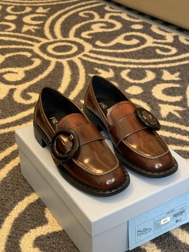 Prada Womens Shoes Casual Luxury Brand Fashion Loafers for Women with Original Box Whatsapp【+1-3239614486】