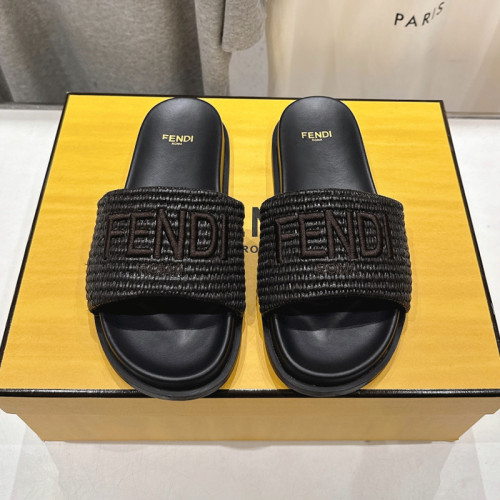 Fendi Womens Mens Unisex Shoes Fashion Luxury Brand Fendi First Slippers with Original Box Whatsapp 【+1-3239614486】