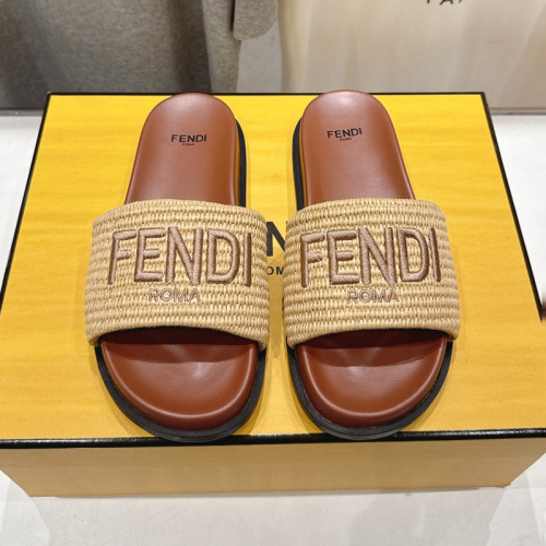 Fendi Womens Mens Unisex Shoes Fashion Luxury Brand Fendi First Slippers with Original Box Whatsapp 【+1-3239614486】