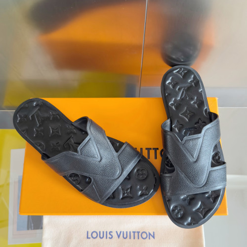 Louis Vuitton Mens Shoes Sandals Slippers Luxury Brand LV Oasis Mule 1AC69F with Original Box Whatsapp 【+1-3239614486】