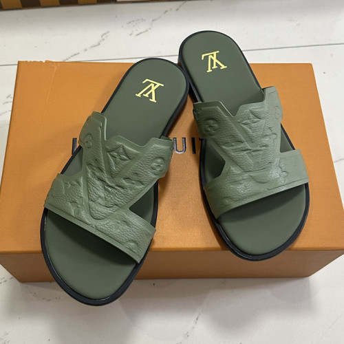 Louis Vuitton Mens Shoes Sandals Slippers Luxury Brand LV Oasis Mule 1AC69F with Original Box Whatsapp 【+1-3239614486】