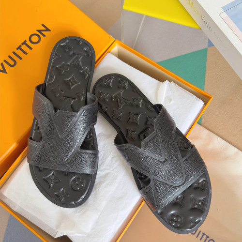 Louis Vuitton Mens Shoes Sandals Slippers Luxury Brand LV Oasis Mule 1AC69F with Original Box Whatsapp 【+1-3239614486】