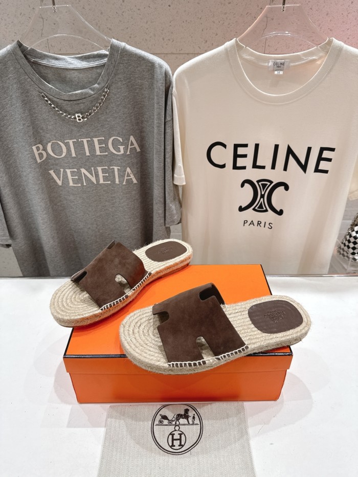 Hermes Mens Shoes Extra Slippers Sandals Casual Fashion Sandals Luxury Brand with Original Box Whatsapp【+1-3239614486】