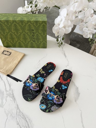 Gucci Womens Shoes Slippers Luxury Brand Fashion WOMEN'S SLIDE SANDAL WITH HORSEBIT 835828 FAB10 2543 with Original Box whatsapp【+1-3239614486】