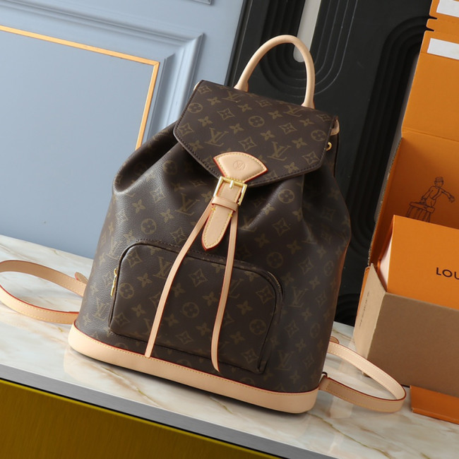 Louis Vuitton Womens Bags Backpacks Luxury Brand Montsouris MM M11197 Whatsapp【+1-3239614486】