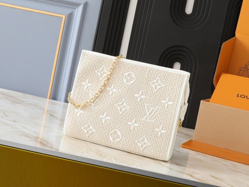 Louis Vuitton Mens Bags Clutch Luxury Brand Fashion Type Poche Toilette M83547 with Original Box WhatsApp 【+1-3239614486】