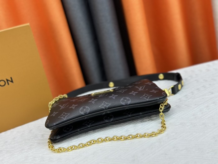 Louis Vuitton Womens Bags Shoulder Messenger bags Luxury Brand Liv Pochette M83008 with Original Box Whatsapp【+1-3239614486】