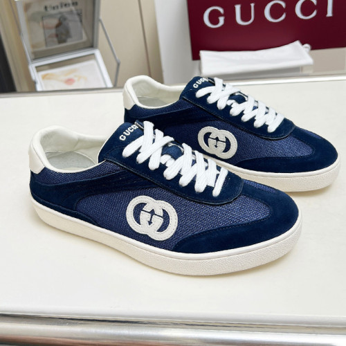 Gucci Womens Shoes Sneakers Luxury Brand Women's G75 sneaker in suede 812656 AADM0 9110 with Original Box whatsapp 【+1-3239614486】