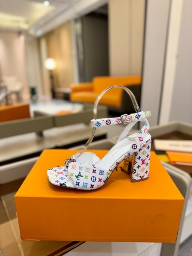 Louis Vuitton Womens Shoes Pumps Luxury Brand Swing Slingback Pump 1AGUIT 8.5cm Heel with Original Box Whatsapp【+1-3239614486】