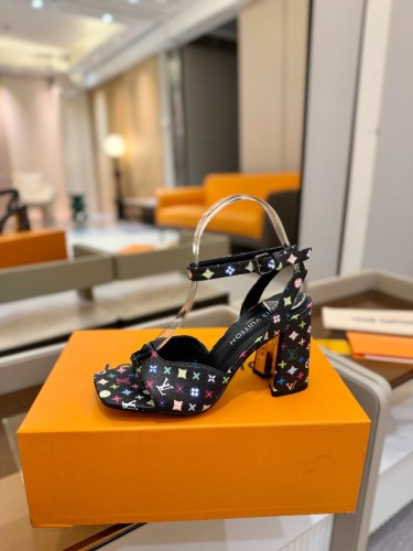 Louis Vuitton Womens Shoes Pumps Luxury Brand Swing Slingback Pump 1AGUIT 8.5cm Heel with Original Box Whatsapp【+1-3239614486】