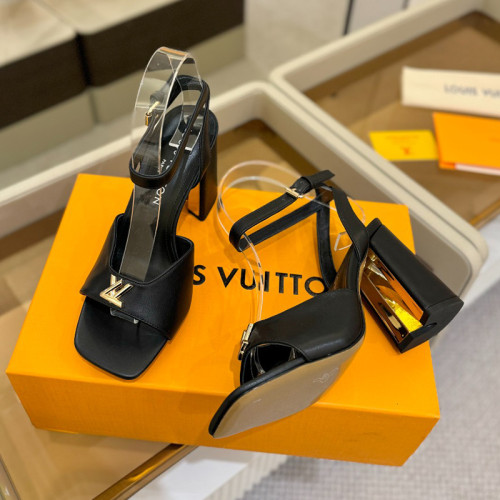 Louis Vuitton Womens Shoes Pumps Luxury Brand Swing Slingback Pump 1AGUIT 8.5cm Heel with Original Box Whatsapp【+1-3239614486】