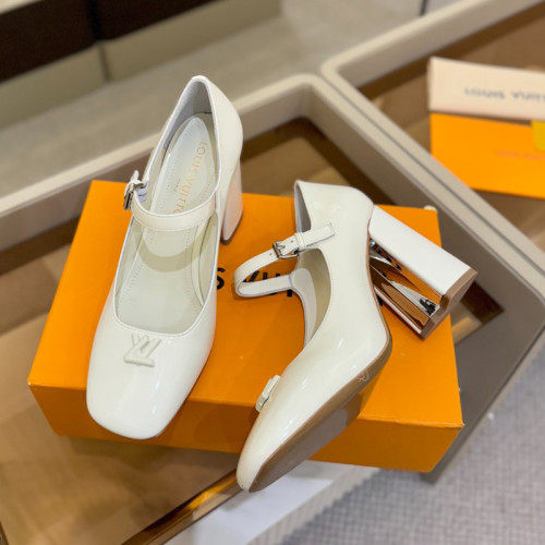 Louis Vuitton Womens Shoes Pumps Luxury Brand Swing Slingback Pump 1AGUIT 8.5cm Heel with Original Box Whatsapp【+1-3239614486】