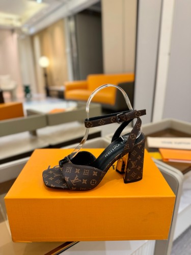 Louis Vuitton Womens Shoes Pumps Luxury Brand Swing Slingback Pump 1AGUIT 8.5cm Heel with Original Box Whatsapp【+1-3239614486】