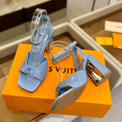 Louis Vuitton Womens Shoes Pumps Luxury Brand Swing Slingback Pump 1AGUIT 8.5cm Heel with Original Box Whatsapp【+1-3239614486】