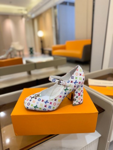 Louis Vuitton Womens Shoes Pumps Luxury Brand Swing Slingback Pump 1AGUIT 8.5cm Heel with Original Box Whatsapp【+1-3239614486】