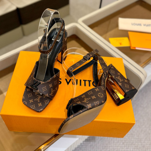 Louis Vuitton Womens Shoes Pumps Luxury Brand Swing Slingback Pump 1AGUIT 8.5cm Heel with Original Box Whatsapp【+1-3239614486】