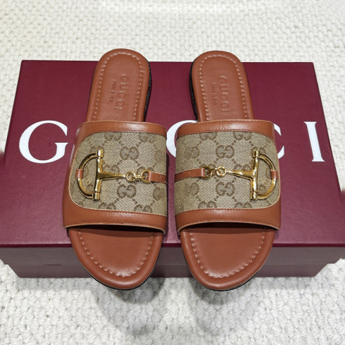 Gucci Womens Shoes Slippers Luxury Brand Fashion Women's slide sandal 834427 AAE05 2747 with Horsebit with Original Box whatsapp【+1-3239614486】
