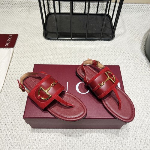 Gucci Womens Shoes Slippers Sandals Luxury Brand Fashion Women's thong sandal with Horsebit 834431 AAEXM 6207 with Original Box whatsapp【+1-3239614486】