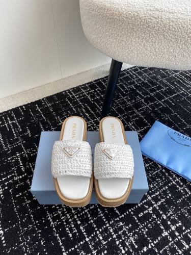 Prada Womens Shoes Casual Shoes Sandals Slippers Luxury Brand with Original Box Whatsapp【+1-3239614486】