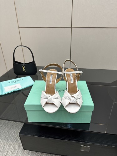 Aquazzura Womens Shoes Pumps Sandals Luxury Brand Tequila Sandal 9cm Heel with Original Box Whatsapp【+1-3239614486】