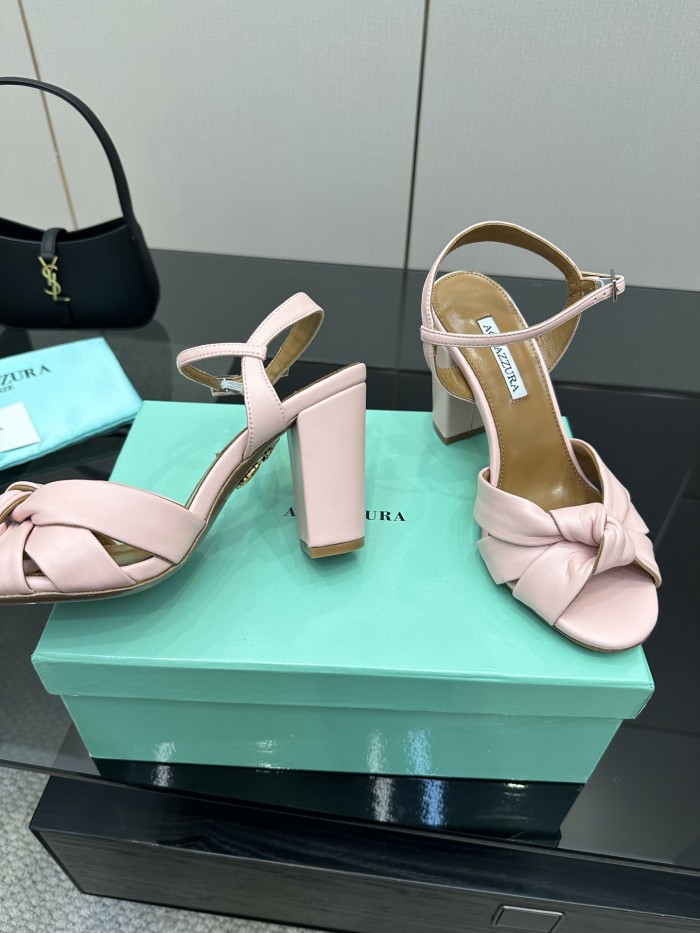 Aquazzura Womens Shoes Pumps Sandals Luxury Brand Tequila Sandal 9cm Heel with Original Box Whatsapp【+1-3239614486】