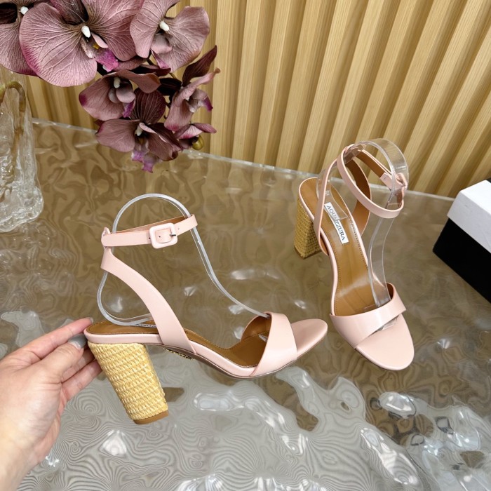 Aquazzura Womens Shoes Pumps Sandals Luxury Brand Tequila Sandal 8cm and 14cm Heel with Original Box Whatsapp【+1-3239614486】