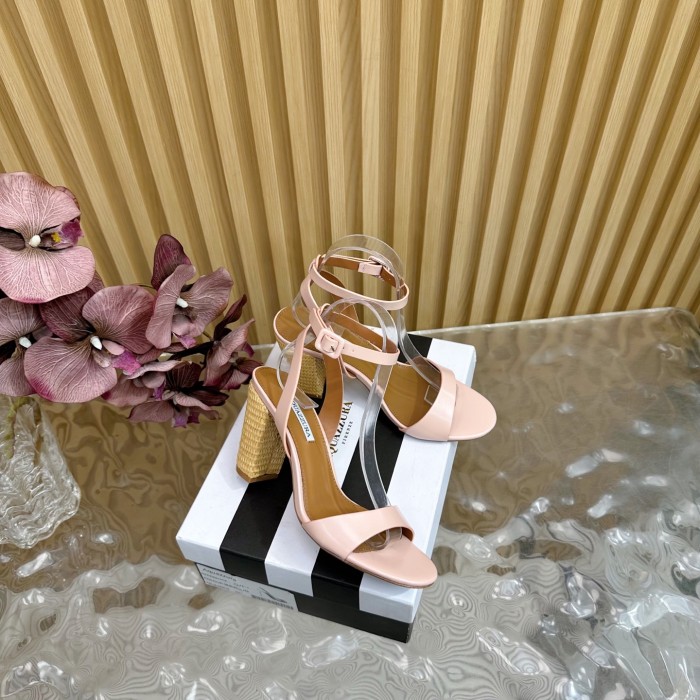 Aquazzura Womens Shoes Pumps Sandals Luxury Brand Tequila Sandal 8cm and 14cm Heel with Original Box Whatsapp【+1-3239614486】