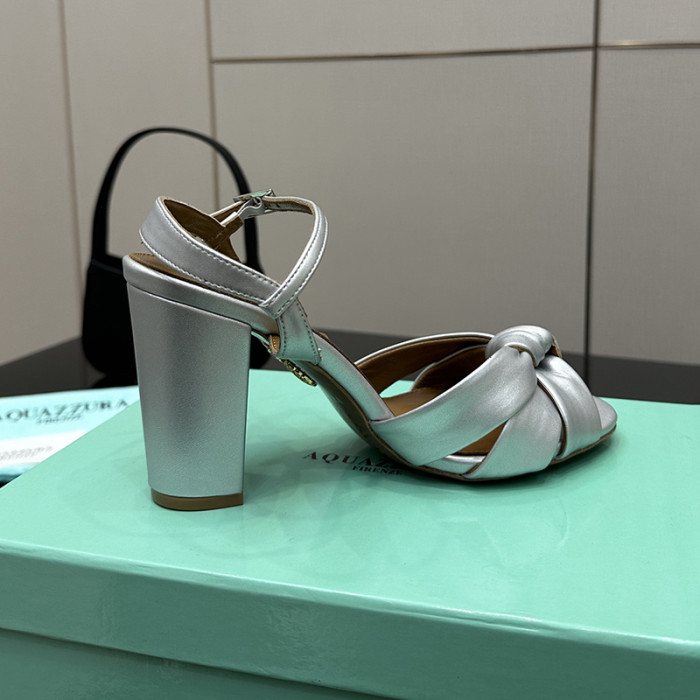 Aquazzura Womens Shoes Pumps Sandals Luxury Brand Tequila Sandal 9cm Heel with Original Box Whatsapp【+1-3239614486】