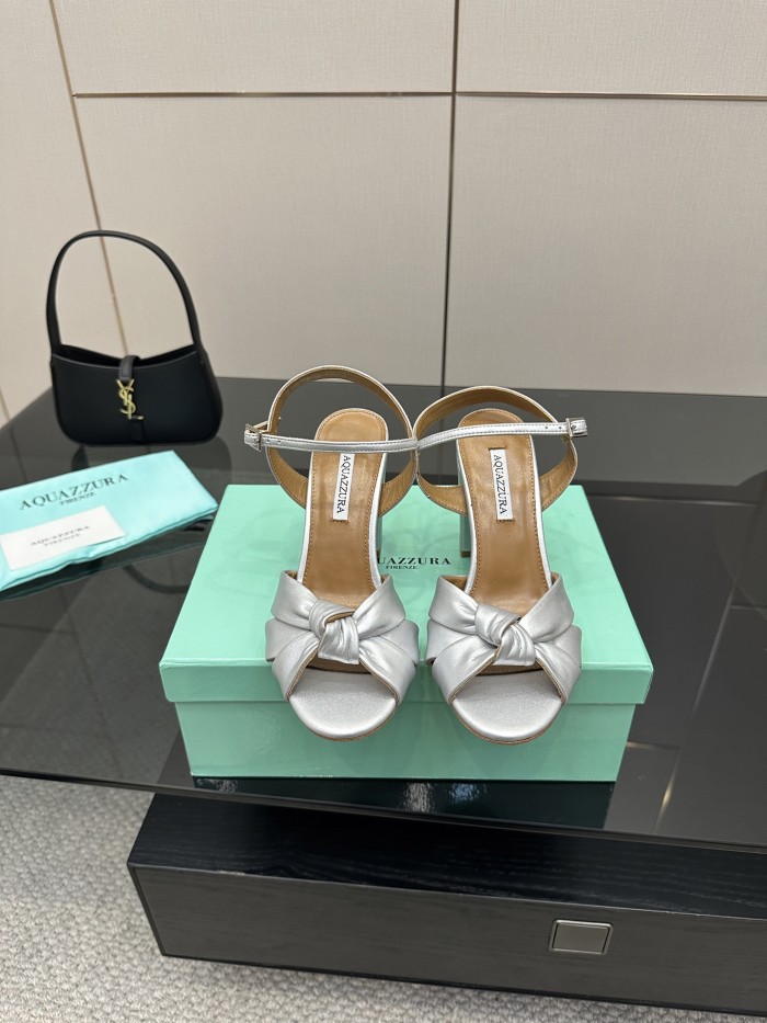 Aquazzura Womens Shoes Pumps Sandals Luxury Brand Tequila Sandal 9cm Heel with Original Box Whatsapp【+1-3239614486】