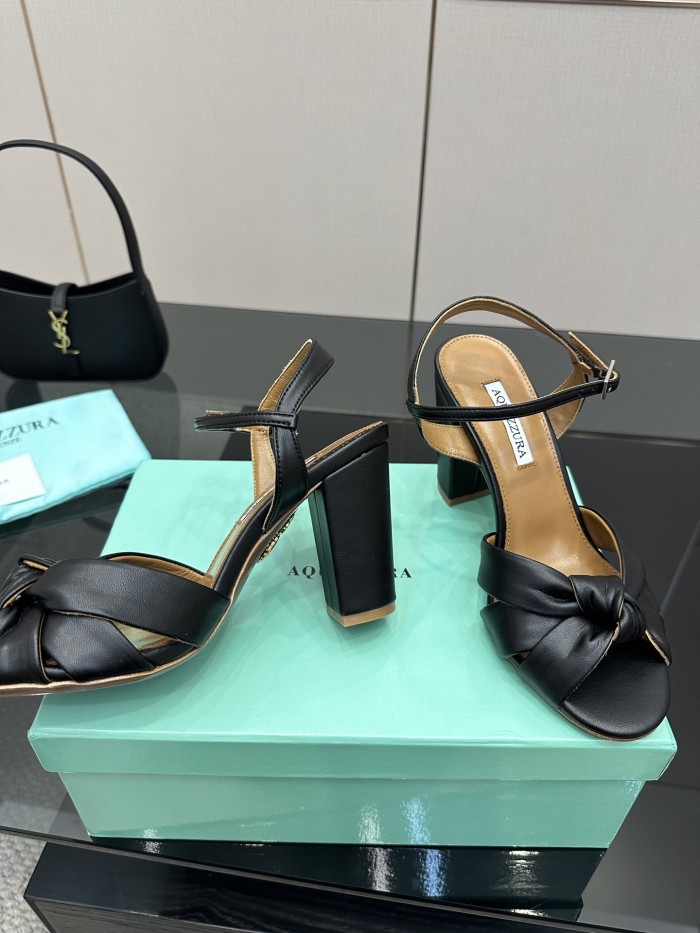 Aquazzura Womens Shoes Pumps Sandals Luxury Brand Tequila Sandal 9cm Heel with Original Box Whatsapp【+1-3239614486】
