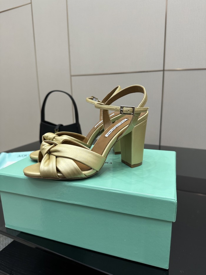 Aquazzura Womens Shoes Pumps Sandals Luxury Brand Tequila Sandal 9cm Heel with Original Box Whatsapp【+1-3239614486】