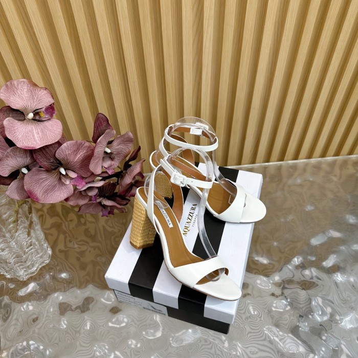 Aquazzura Womens Shoes Pumps Sandals Luxury Brand Tequila Sandal 8cm and 14cm Heel with Original Box Whatsapp【+1-3239614486】